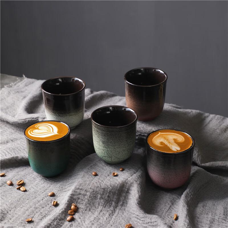 Jimo Kiln-Glazed Ceramic Gongfu Teacup (Set of 2)