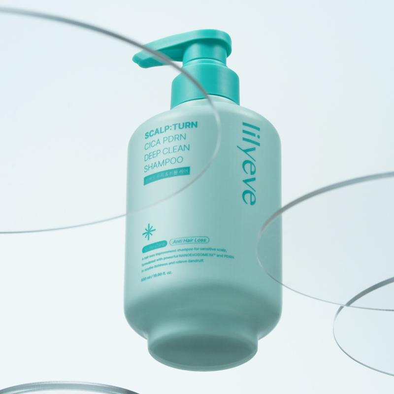 [lilyeve] Scalp Turn Cica PDRN Deep Clean Shampoo 500ml