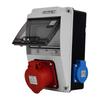 Construction Distribution Board Erbetka 16A 2X230V Ip44 Without Protection With Sockets