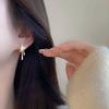 Trendy 2023 Sterling Silver Cartilage Stud Earrings for Women - Niche Design, High-End Feel, Ear Care Accessories