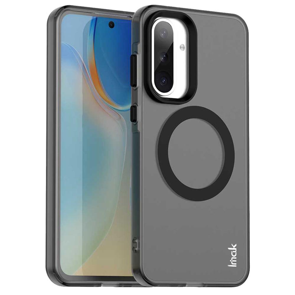 IMAK Für Samsung Galaxy A36 5G/A56 5G Hülle Kompatibel mit MagSafe PC+TPU Schützende Handy-Rückseite