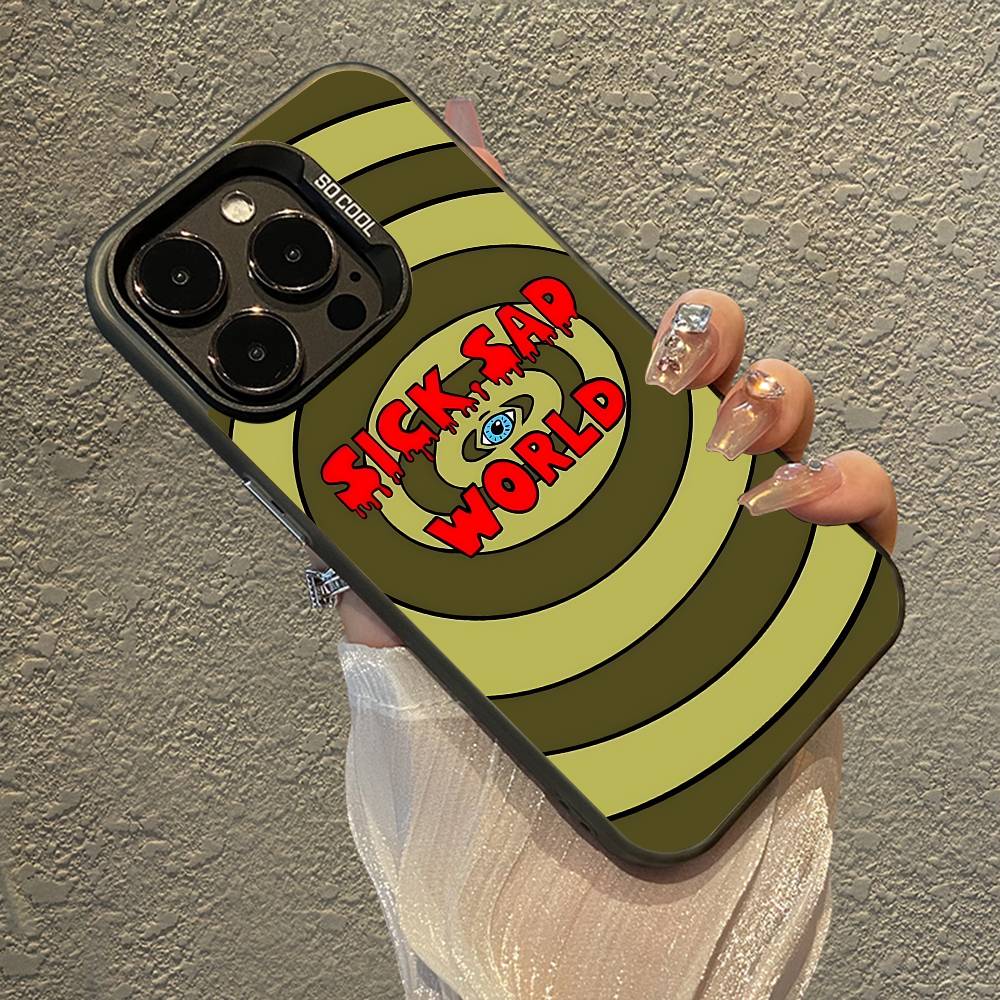 G-Cool T-Daria Phone Case For IPhone 16 15 Plus 14 13 12mini 11Pro Max Candy Matte Shockproof Back Cover