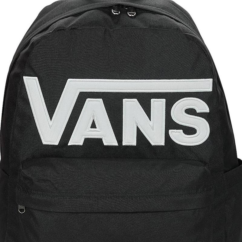 New Vans Polyester Backpack Regular Unisex Black VN000H4ZBLK1