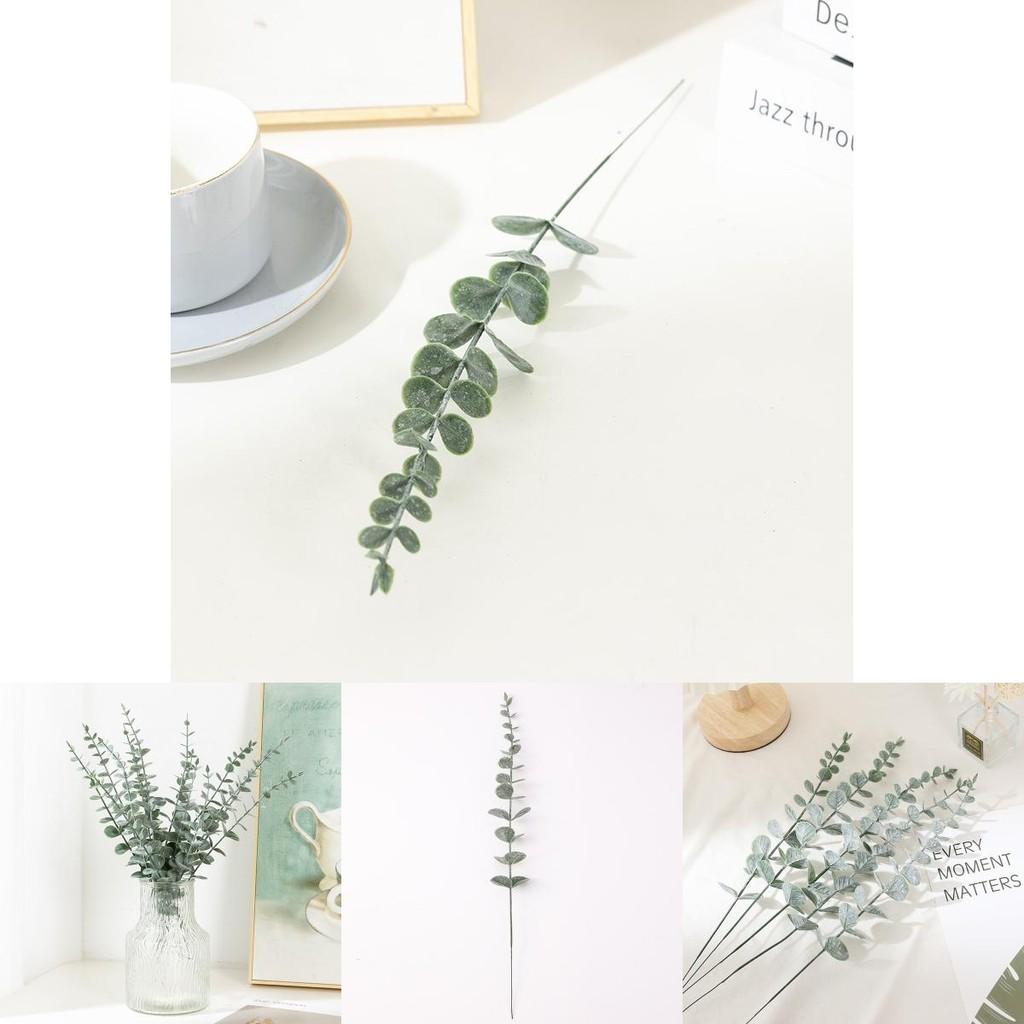 Plastic Eucalyptus Branches For Photography Props Garden Decor And Party Arrangements
