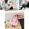 Cute Mini Shoulder Bag 2024 Spring Summer New Simple Solid Color Crossbody Bag In Chic Candy Colors