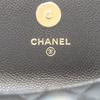 Chanel AP2206 Black Caviar GHardware Boi Chanel Compact Chain Wallet Shoulder Bag blackUsed