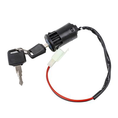 Moped Tændingsnøglekontakt 2 Ledninger 28mm Hul ATV Crosser Tilbehør Elektrisk Motorcykel Go-Kart Tænd/Sluk Værktøj Holdbar