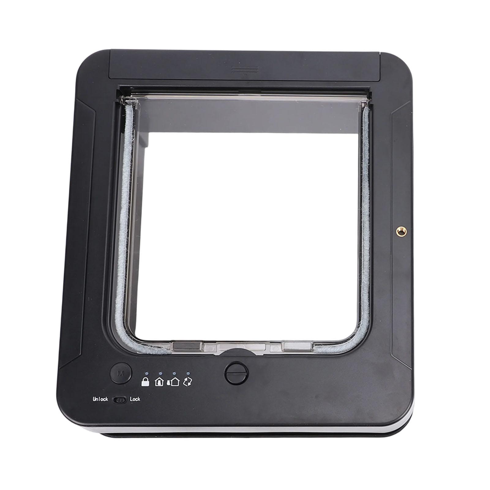 

Smart Cat Door Automatic Sensing with Collar Activated Easy Installation Pet Door for Kitty Kittens Doggie