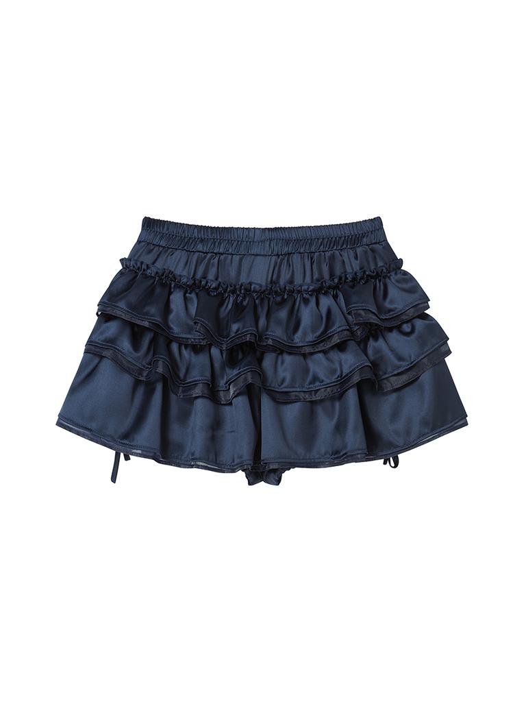 Nyxxx Tnsw Frill Skirtpants Navy
