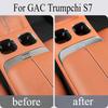 Armrest Box Key Switch Film for GAC Trumpchi S7 - Special Prompt Sticker & Auto Interior Supply
