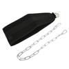 36 Inches Fitness Dip Belt with Chain Reinforced Double Stitches Dipping Pull Up Belt