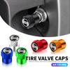 4Pcs Fashion Metal Hexagonal Car Wheel Tire Valve Ventil Caps For Nissan Qashqai X J10 J11 Trail Tiida Juke Teana Pulsar Altima