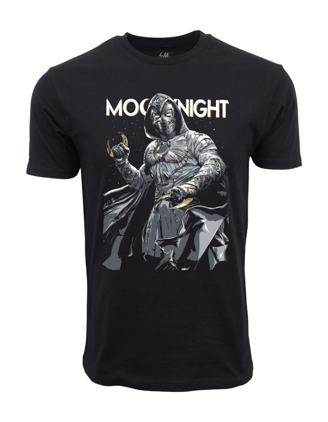 Unisex Adult Casual Graphic Moonknight Graphic T shirt T-Shirt S