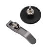 Hardened Steel Extruder Gear with Aluminum Alloy Handle Filament Drive Gear Replacement for Lab A1 A1 Mini 3D Printers