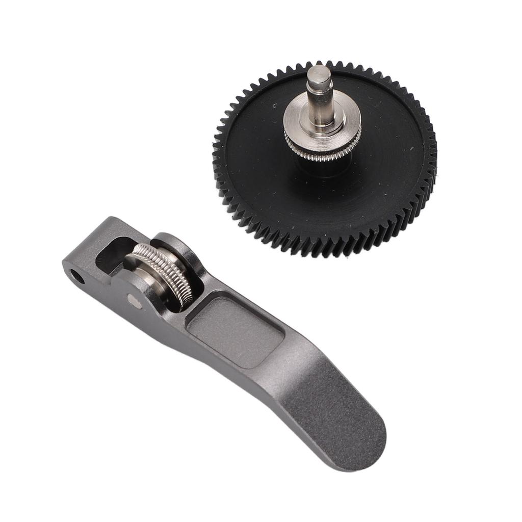 Hardened Steel Extruder Gear with Aluminum Alloy Handle Filament Drive Gear Replacement for Lab A1 A1 Mini 3D Printers