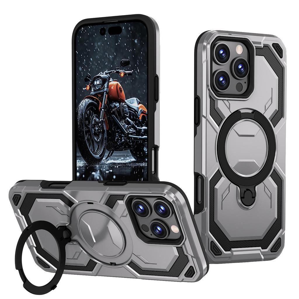 Warrior Anti-Drop Magnetic Case for iPhone 17 Pro Max: Heat Dissipation Armor Protective Cover