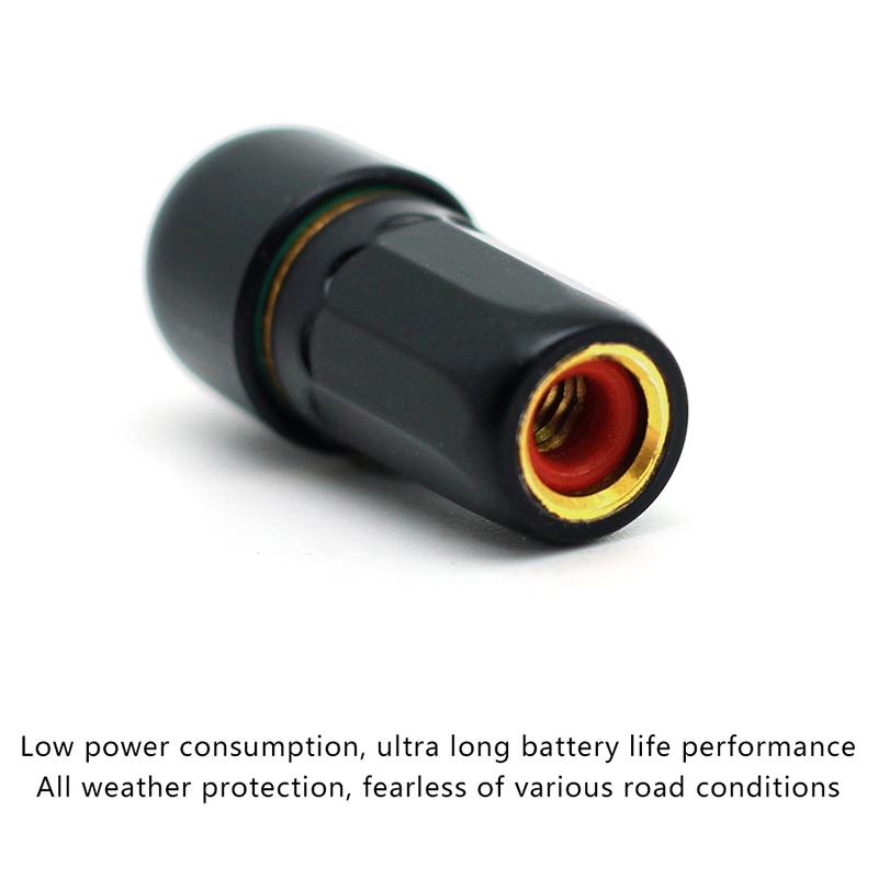 2Pieces/Box Tpms T1 Tire Pressure Monitoring System Bike Air Pressure Monitor Real-Time Wireless Tire Pressure Detector