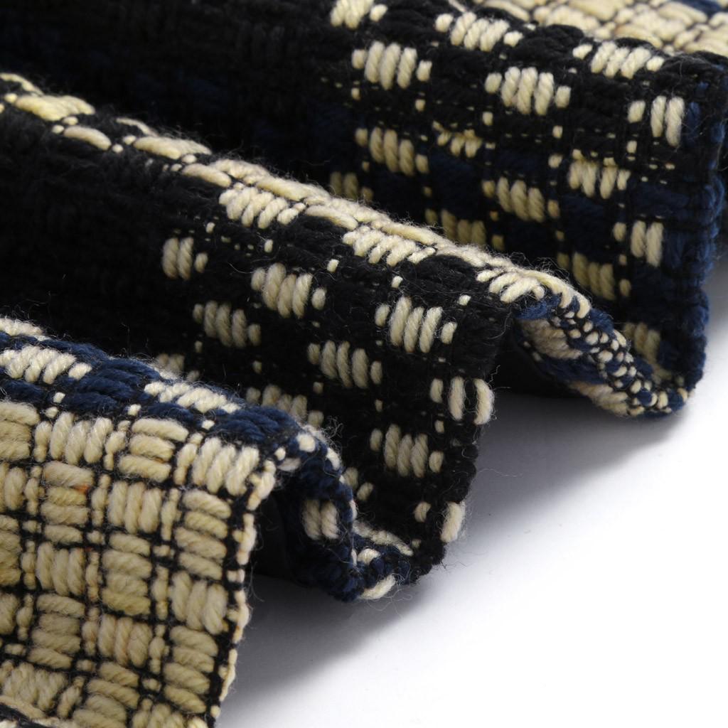 Dámská Dámská Teplá Mřížkovaná Bunda ze Syntetické Vlny Zimní Svrchní Oblečení