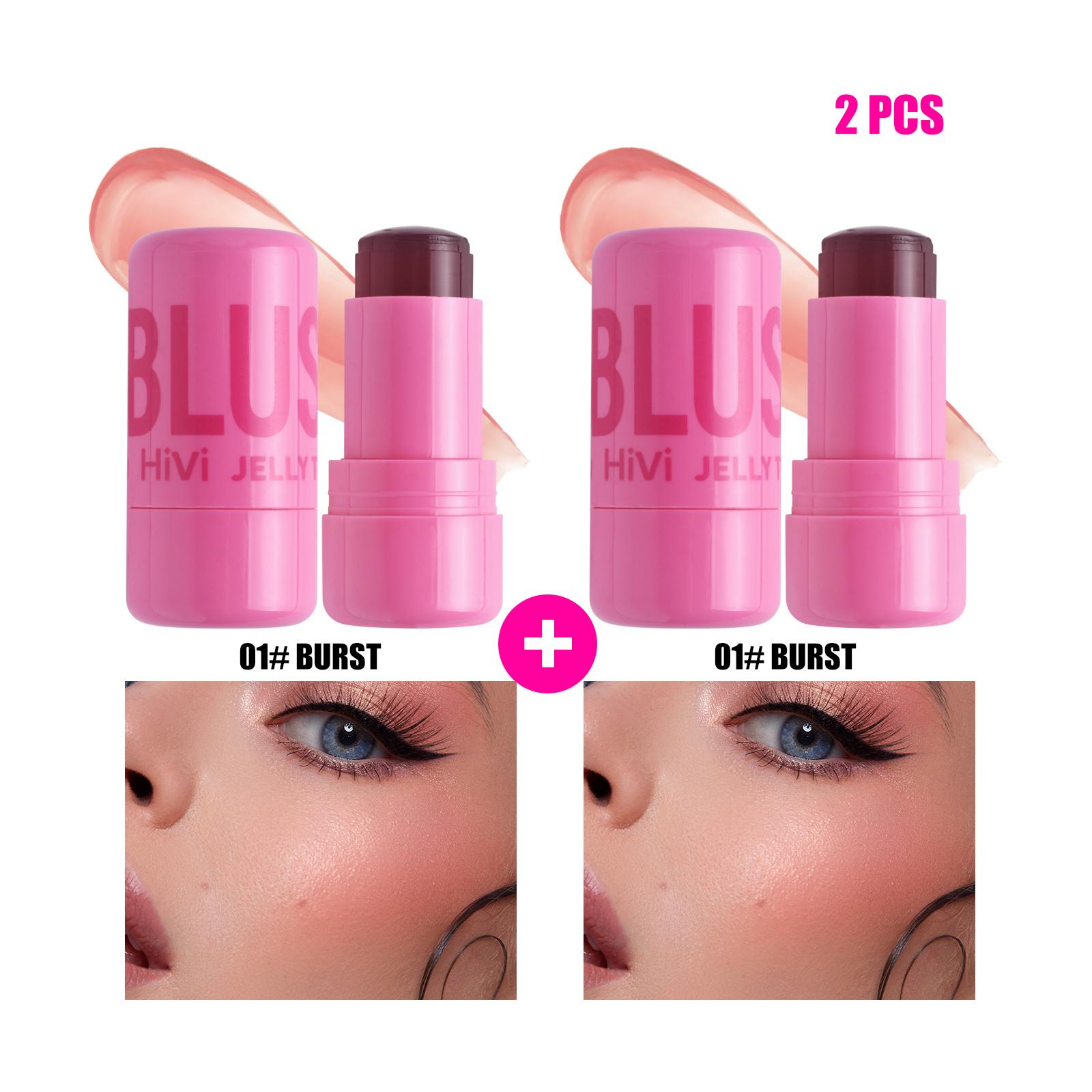 

[Купить 1 Take 1] Многофункциональный крем-румяна, стойкая высокопигментированная губная помада, тени для век