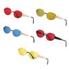 Retros Ovals Sunglasses with Metal Frame Sports Cycling Protective Glasses for Fashion Lover