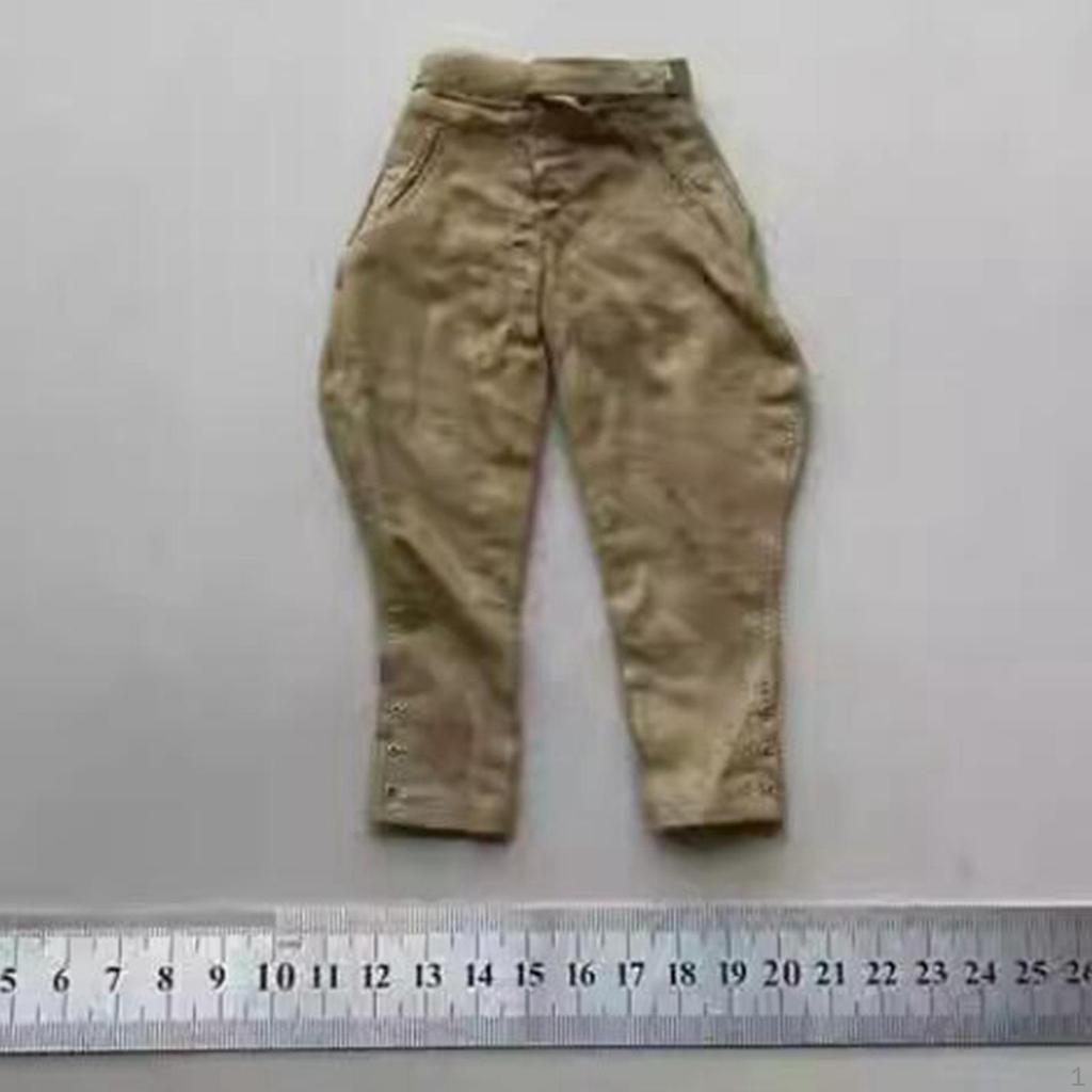 1:6 Scale Figure Pant,Male Pant Costume,17cm,Handmade Doll Decor Fashion Trousers for 12''