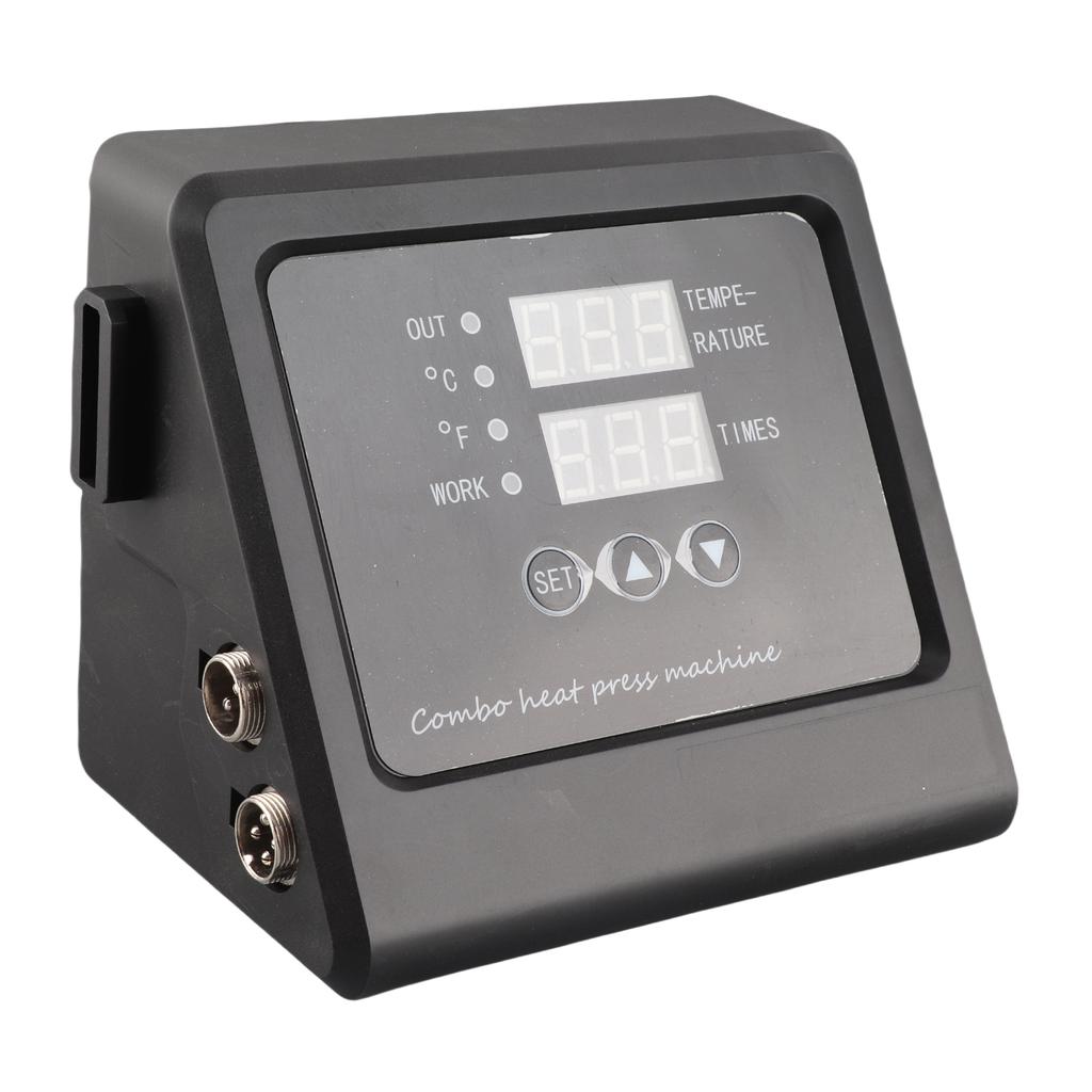 Multifunktionell Värmepress Maskin Kontrollbox Digital Box LED-kontroller för T-shirtsCelsiusPlattaCelsiusKepsCelsiusMugg Swing Away Värmeöverföring Subli