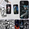 BF97 Skeleton Skull Grim Reaper Soft Shell Phone Case for Redmi Note 13 14 Pro+ Plus A3 A3X 13X 13C 13R 14S 14C 14R