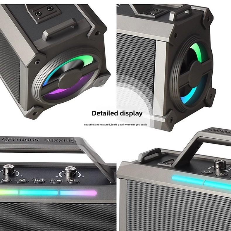 Speaker high-power wireless home microphone integrated Bluetooth karaoke audio outdoor portable high volume