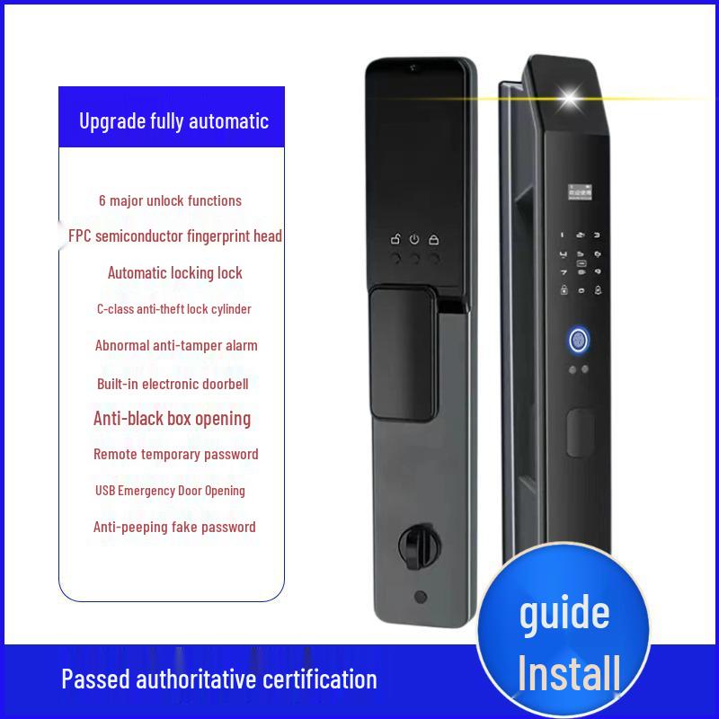 Smart Anti-Theft Electronic Door Lock with Fingerprint and Face Recognition
