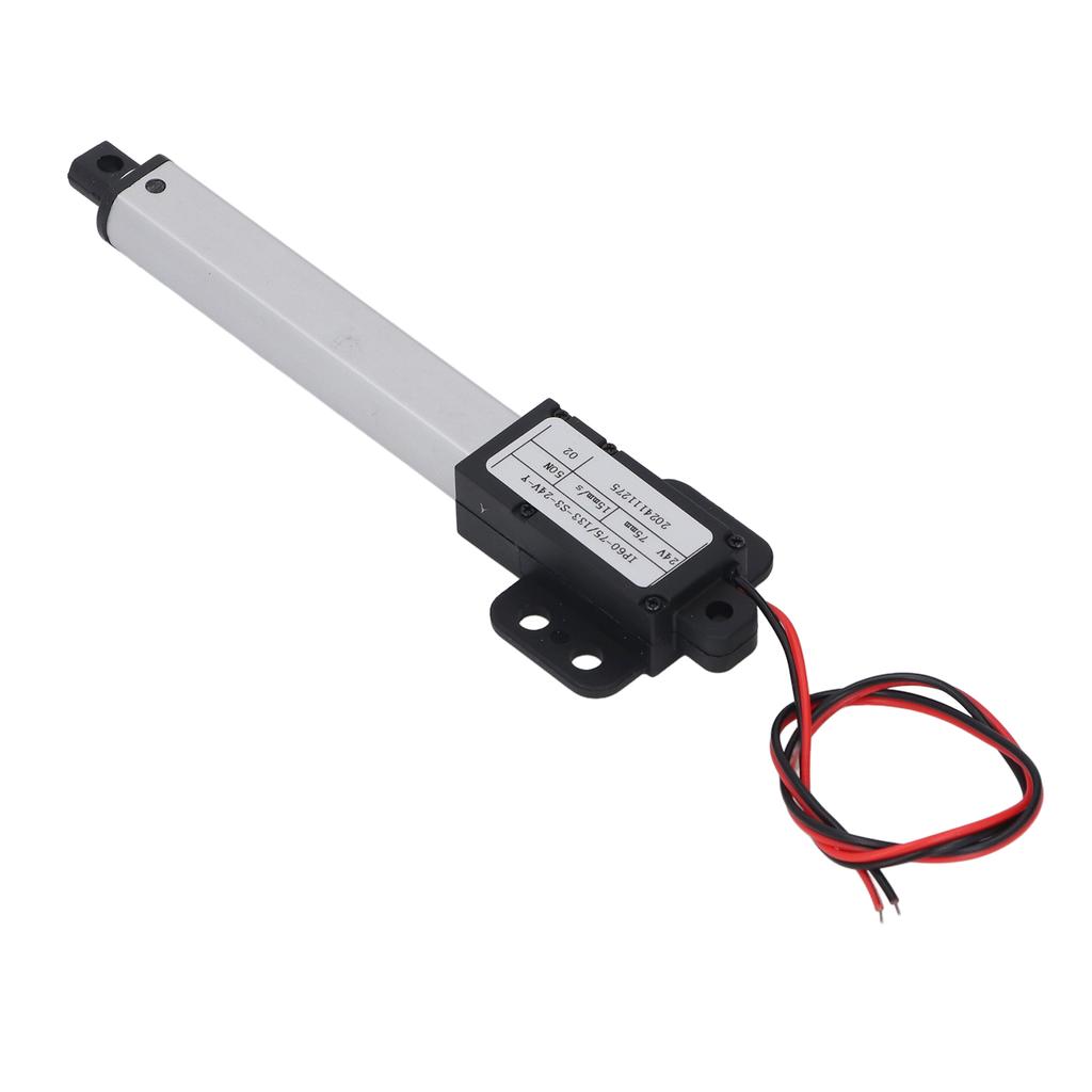 Mini Linearantrieb mit Flügeln 24V DC Automatischer Teleskopischer Elektrischer Linearantrieb 15mms Geschwindigkeit