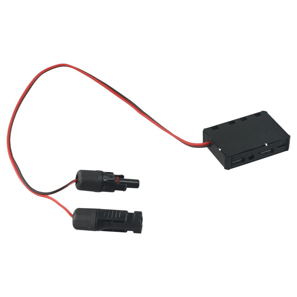Solarpanel Stromwandler Spannungsregler Typ-C-Schnittstelle USB-Schnittstellen DC-Schnittstelle Spannungsstabilisierendes Kabel