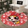 Powerpuff Girls,Blossom Chair mat Round Rug Office carpet,Non slip, Suitable for Living Rooms, Bedrooms Decor1205092a