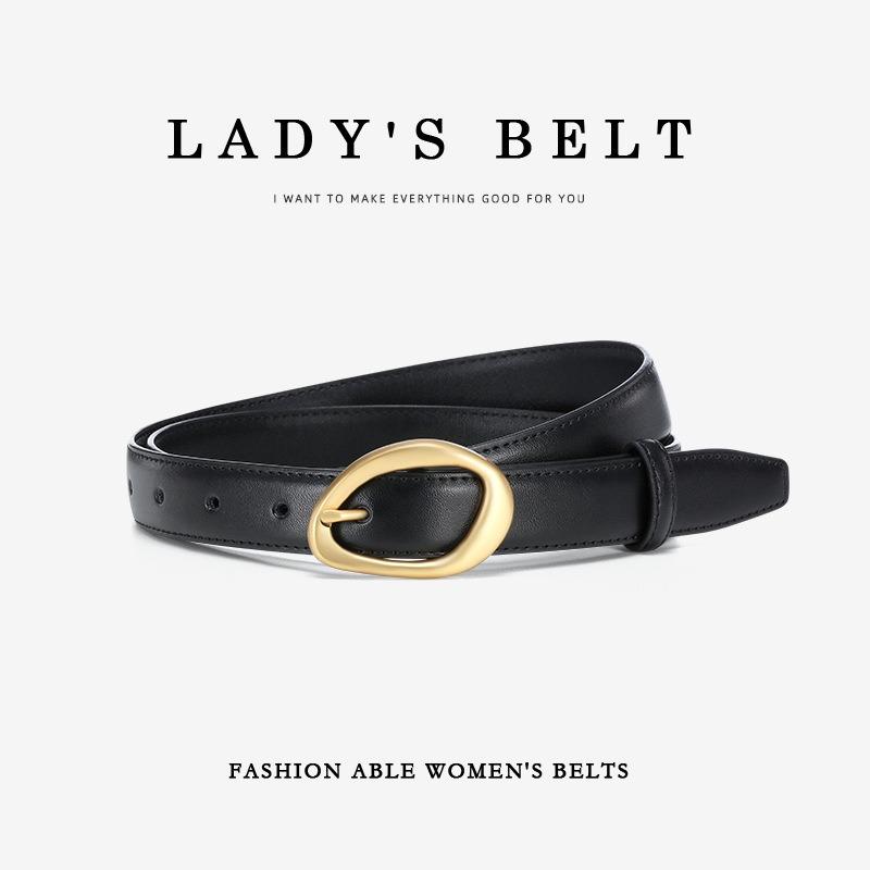 

Rose same cowhide belt women s 2026 new model with jeans design sense niche belt belt high sense summer 100cm чёрный