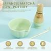Pretty Japanese Tea Set Includes Matcha Bowl Large-Content Matcha Kit with Matcha Whisk Holder Matcha Set for Tea Fans