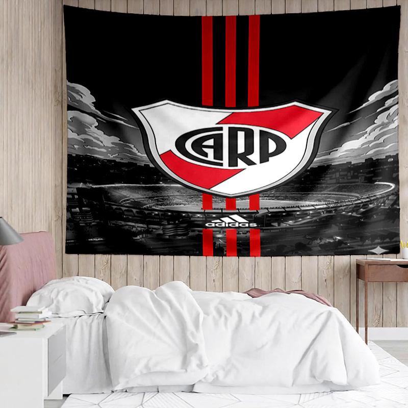 Club Atlético River Plate Tapestry for Bedroom Aesthetic Classroom Tapestries Wall Hanging for Living Room Dorm Office,Ideal Creative Gift