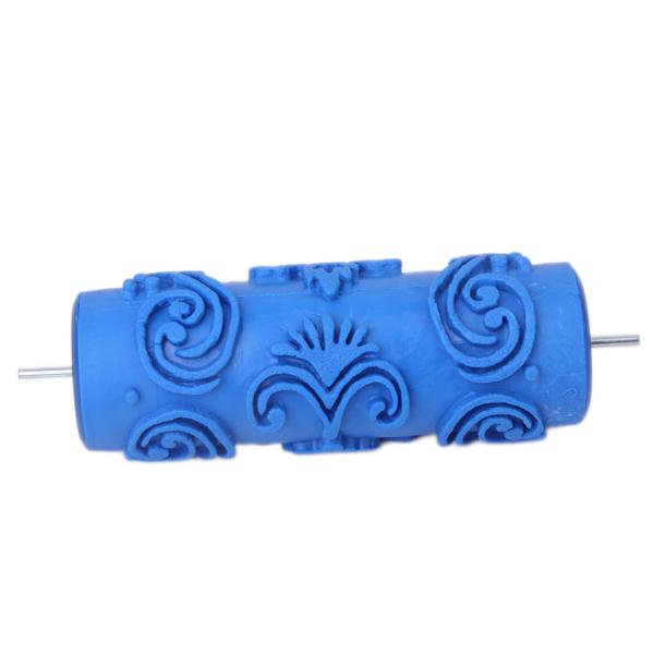 Reusable DIY Wall Decoration Painting Machine + 3 Flower Pattern Roller Brushe