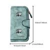 Possum Pattern Long Zipper Wallet, Large-capacity Card Holder, Unisex Clutch Bag, Stylish Zippered Coin Purse, Suitable for Daily Use, a Great Gift
