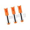 3 Line Fishing Rod Holder Pole Rack Gift for Father, Lightweight Stainless Steel Stand