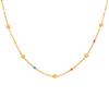 Wind Fashion Versatile Clavicle Chain Stainless Steel Epoxy Bead Chain Necklace, Jewelry Nc-2410
