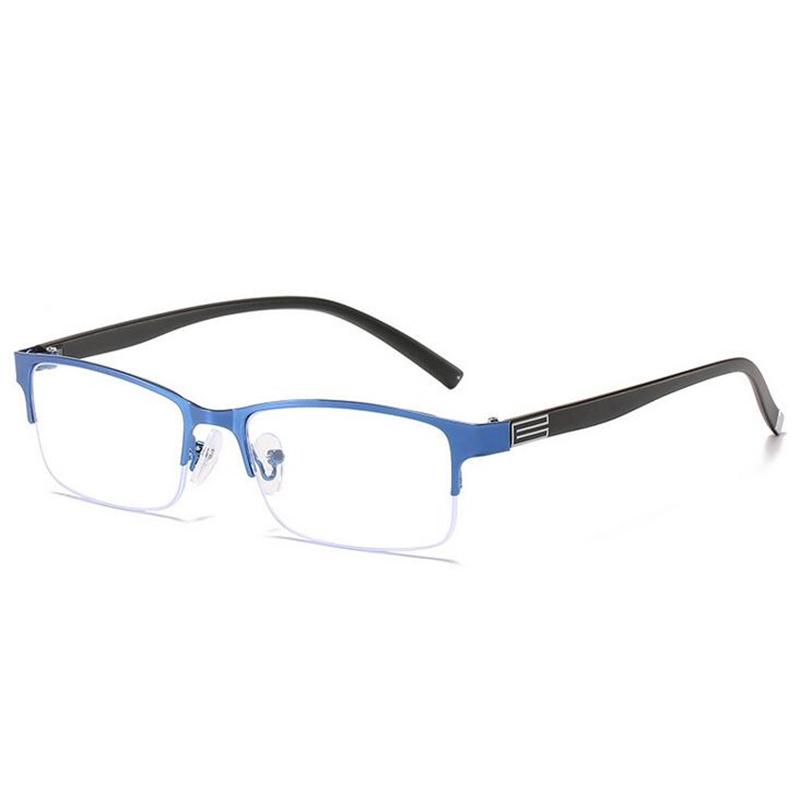 

Half Frame Square Nearsighted Glasses Women Men Blue Light Blocking Minus Lens Prescription Eyeglasses 0 -0.5 -0.75 To -6.0 Myopia -5.0