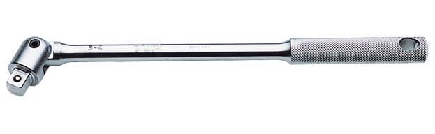 TOP Industrial Spinner Handle, 180° Swivel, with Crossbar Insertion Hole, 12.7mm Drive, S-4, Tsubame-Sanjo, Made In Japan