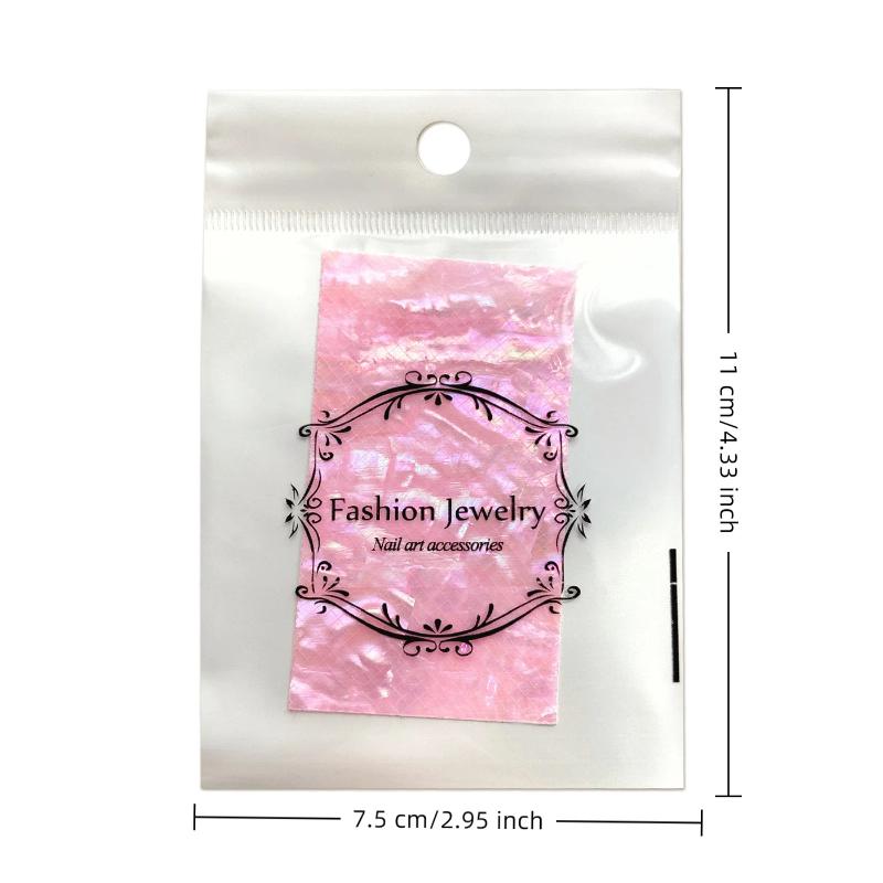 Luxury Shell Nail Charms, Elegant & Colorful Self-Adhesive Decals for an Upscale Manicure Look, DIY Nail Accessories