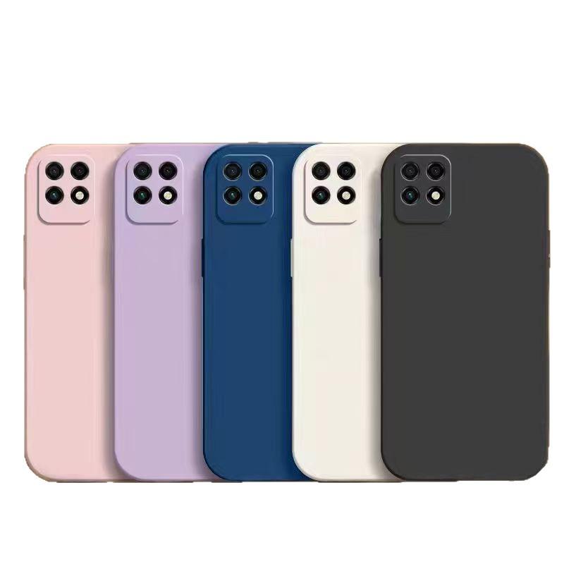 Huawei Maimang 10SE Solid Color Liquid Full Coverage Anti-Drop Soft Phone Case.