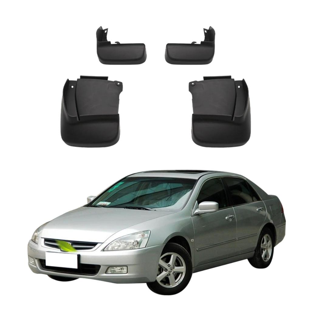 4 Pezzi Paraspruzzi Parafanghi Auto Paraspruzzi Auto Compatibili con Honda Accord Berlina 2003 2004 2005 2006 2007