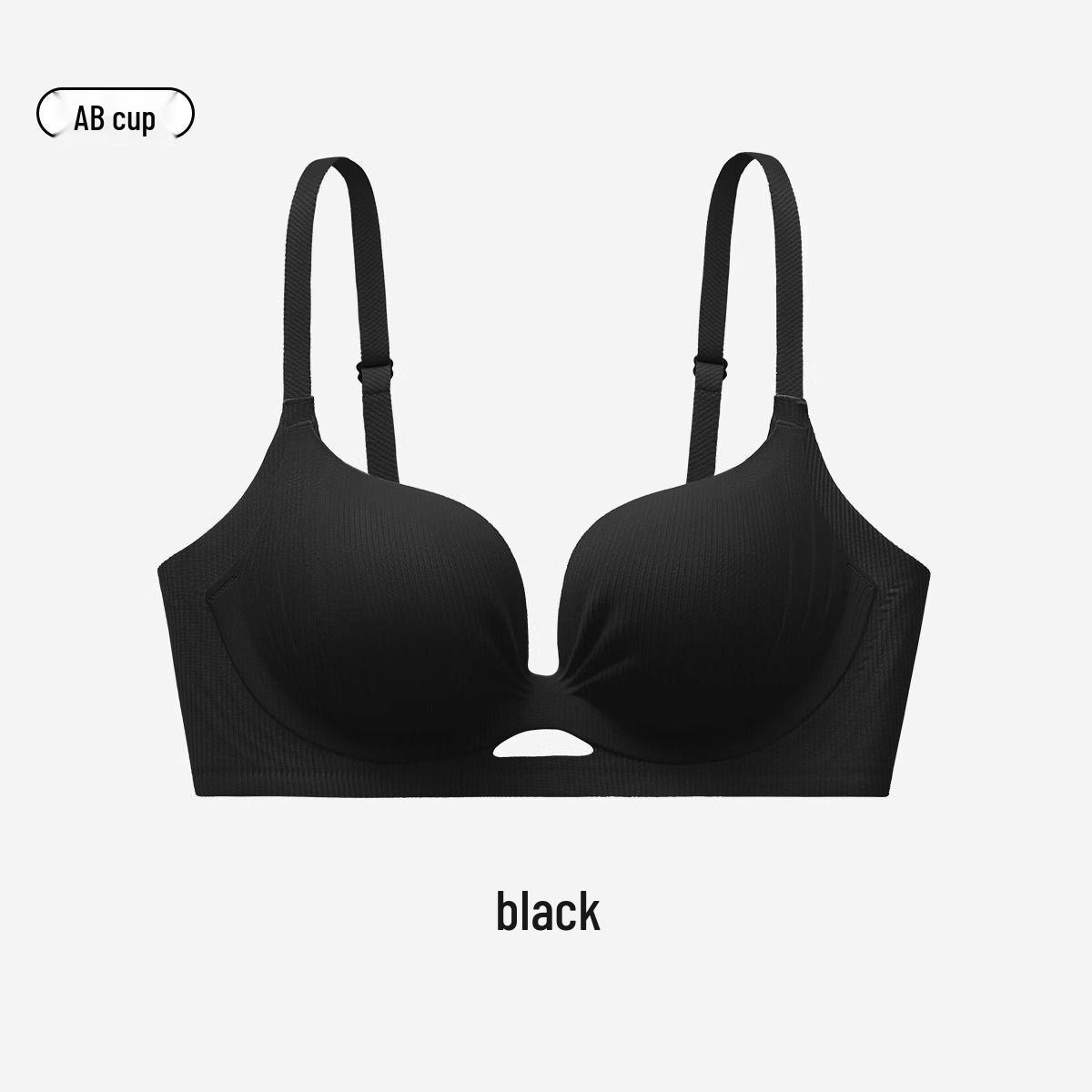 Seamless Push-Up Bra: Enhances Small Bust, No Underwire, Lifts, Smooths Sides, Anti-Sagging, One-Piece Design