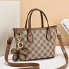 Bag Women's Bag 2025 Summer New Handbag Large Capacity Shoulder Bag Retro Plaid Messenger Bag Factory Price