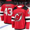 2026 New Jersey Uomo Nuovo Tuta da Allenamento per l'Hockey su Ghiaccio Stampa 3D Squadra Diavoli Sportiva Maglia a Maniche Lunghe Asciugatura Rapida Famiglia