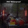 4Pcs 16 Inch Red 11 LED Trailer Tail Lights Bar Sealed Trailer Truck Car Stop Turn Tail Third 3rd Center Stop Brake Lights Bar Trailer Left Right