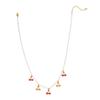 Fruitinspired Stainless Steel Necklace Collection With Multilayer Chains For Summer Fashion Accessories