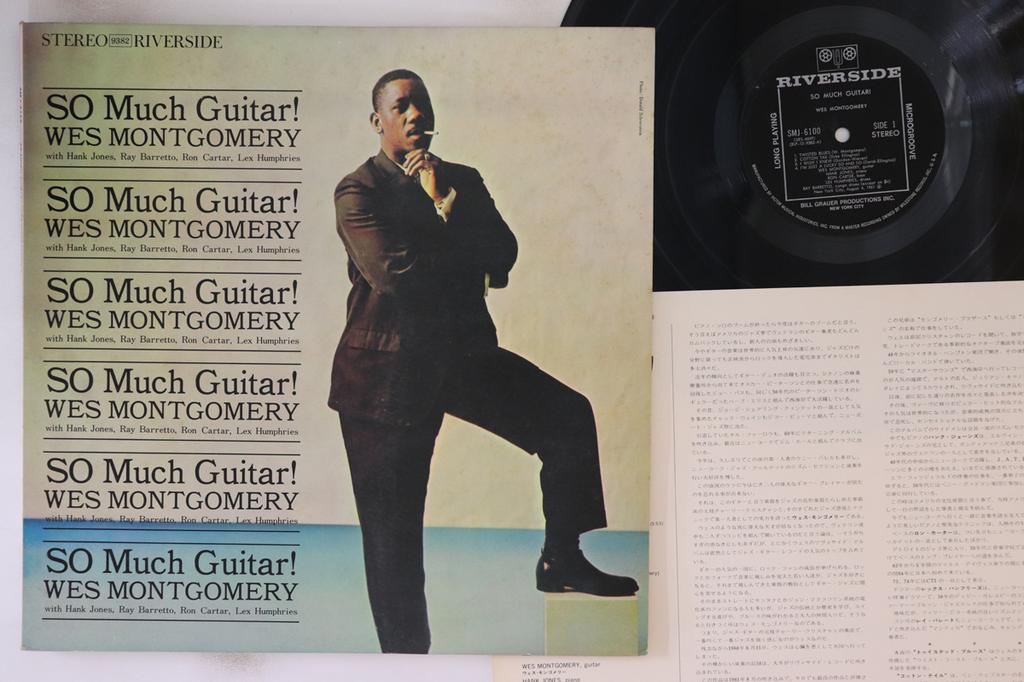 LP Record WES MONTGOMERY - So Much Guitar SMJ6100 RIVERSIDE 1975 Japan Jazz Used